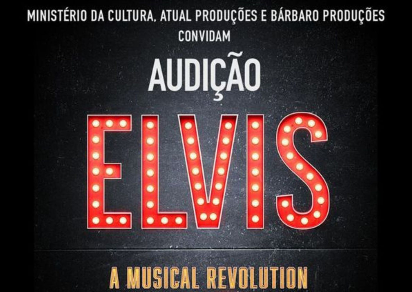 Musical dirigido por Miguel Falabella sobre o Rei do Rock n’ Roll abre audições para Elvis Presley