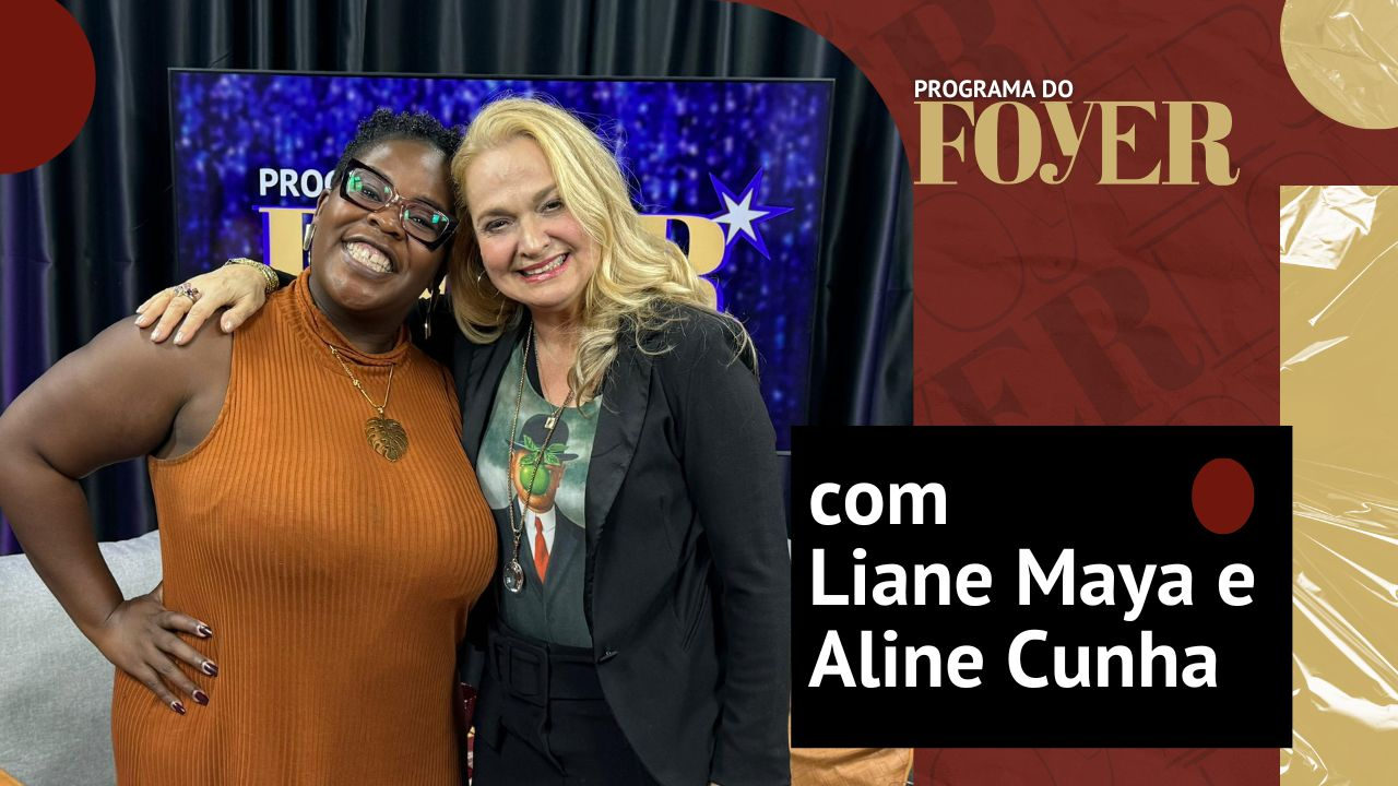Liane Maya e Aline Cunha - Hairspray - Programa do Foyer