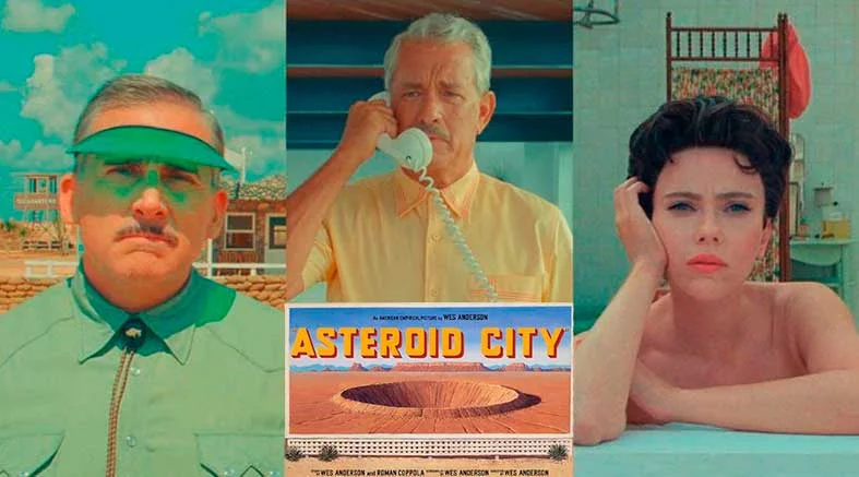 Novo filme de Wes Anderson, 'Asteroid City' tem 74% de aprovação no Rotten Tomatoes