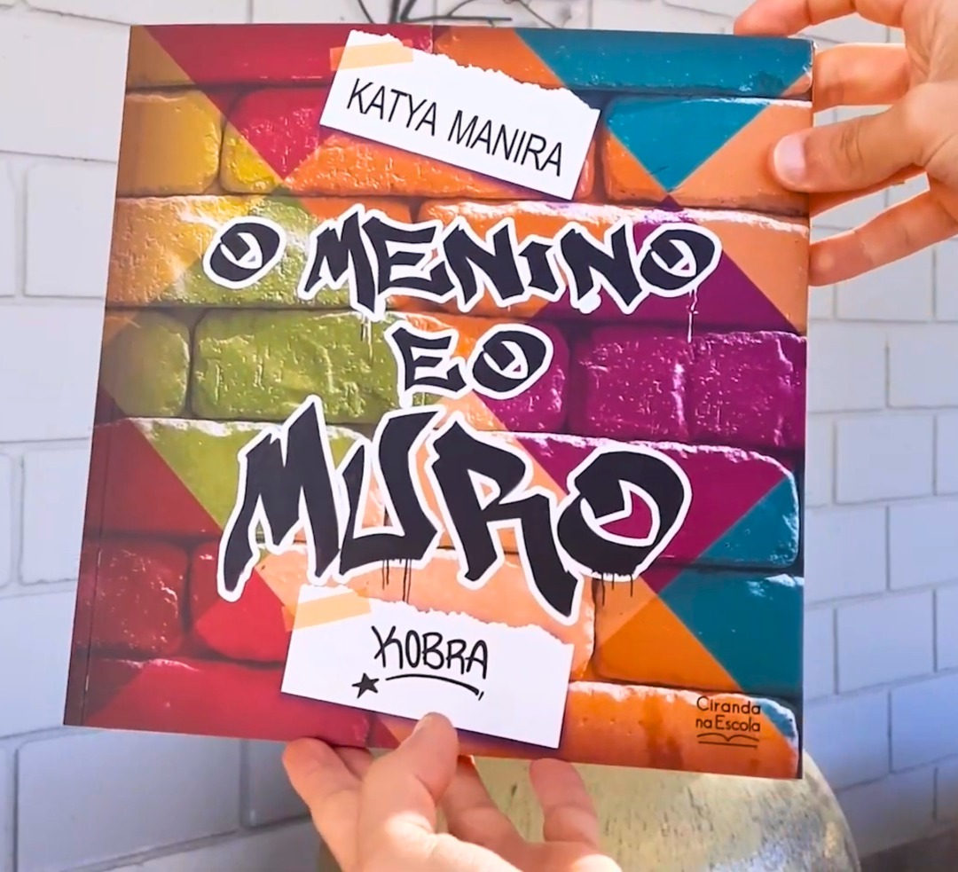 Kobra e Katya Manira fazem a arte de rua ganhar vida em livro infantil
