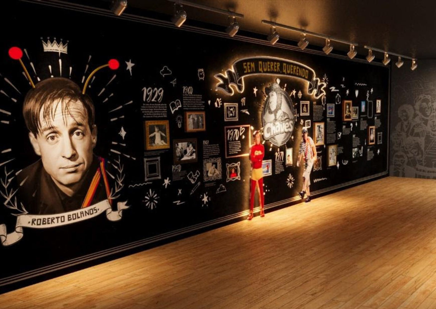 O icônico personagem “Chaves” está completando 40 anos no brasil, e com isso ganhou uma exposição no MIS Experience
