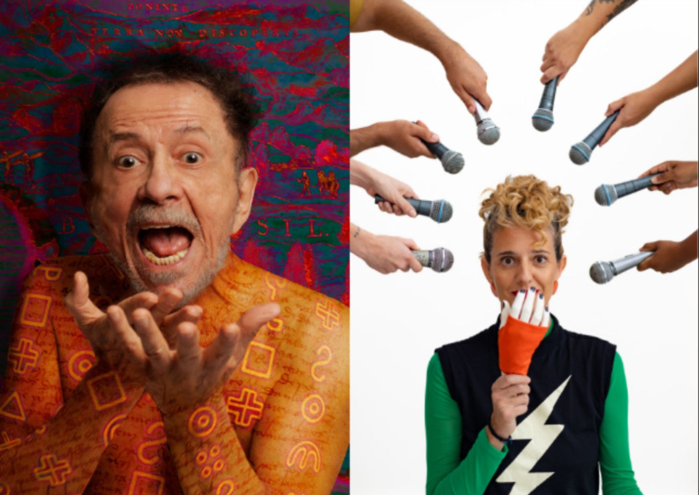 Shows de Tom Zé e Letrux abrem a programação musical de 2026 no Teatro do Sesc Santo André