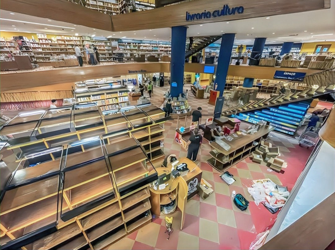 Livraria Cultura encerra atividades no Conjunto Nacional