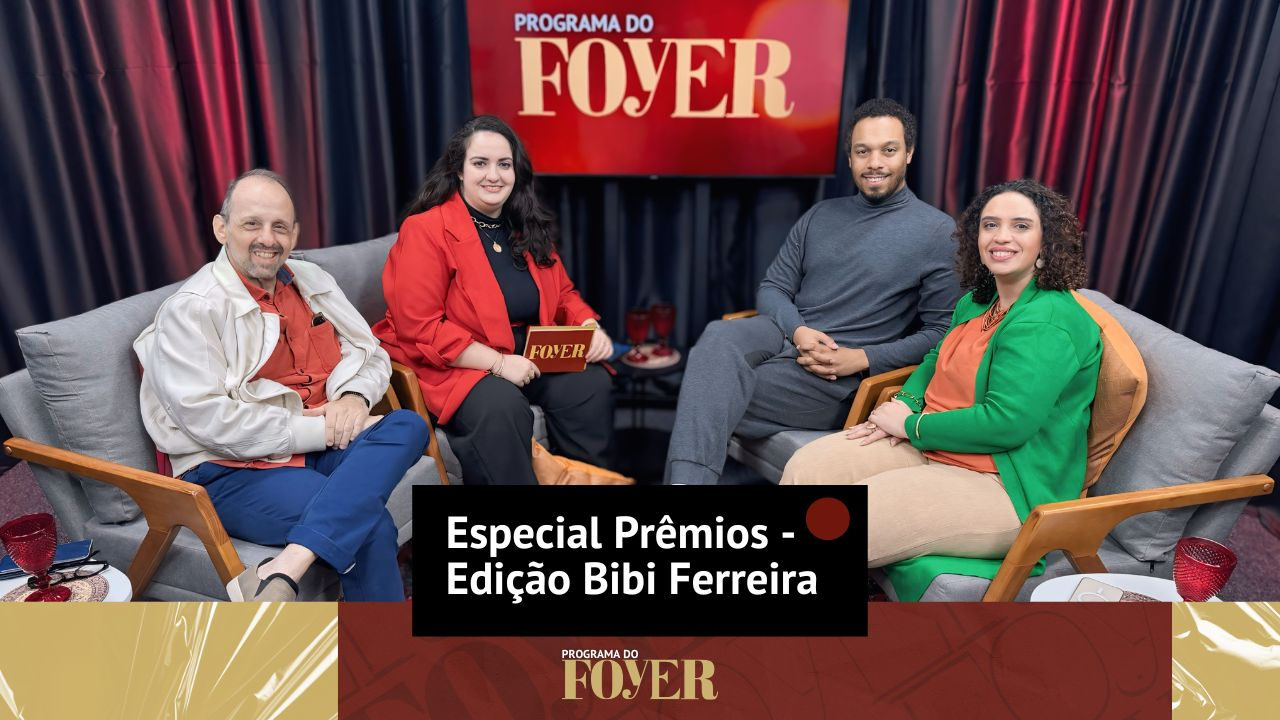 Programa do Foyer - Especial Prêmios - Edição Bibi Ferreira