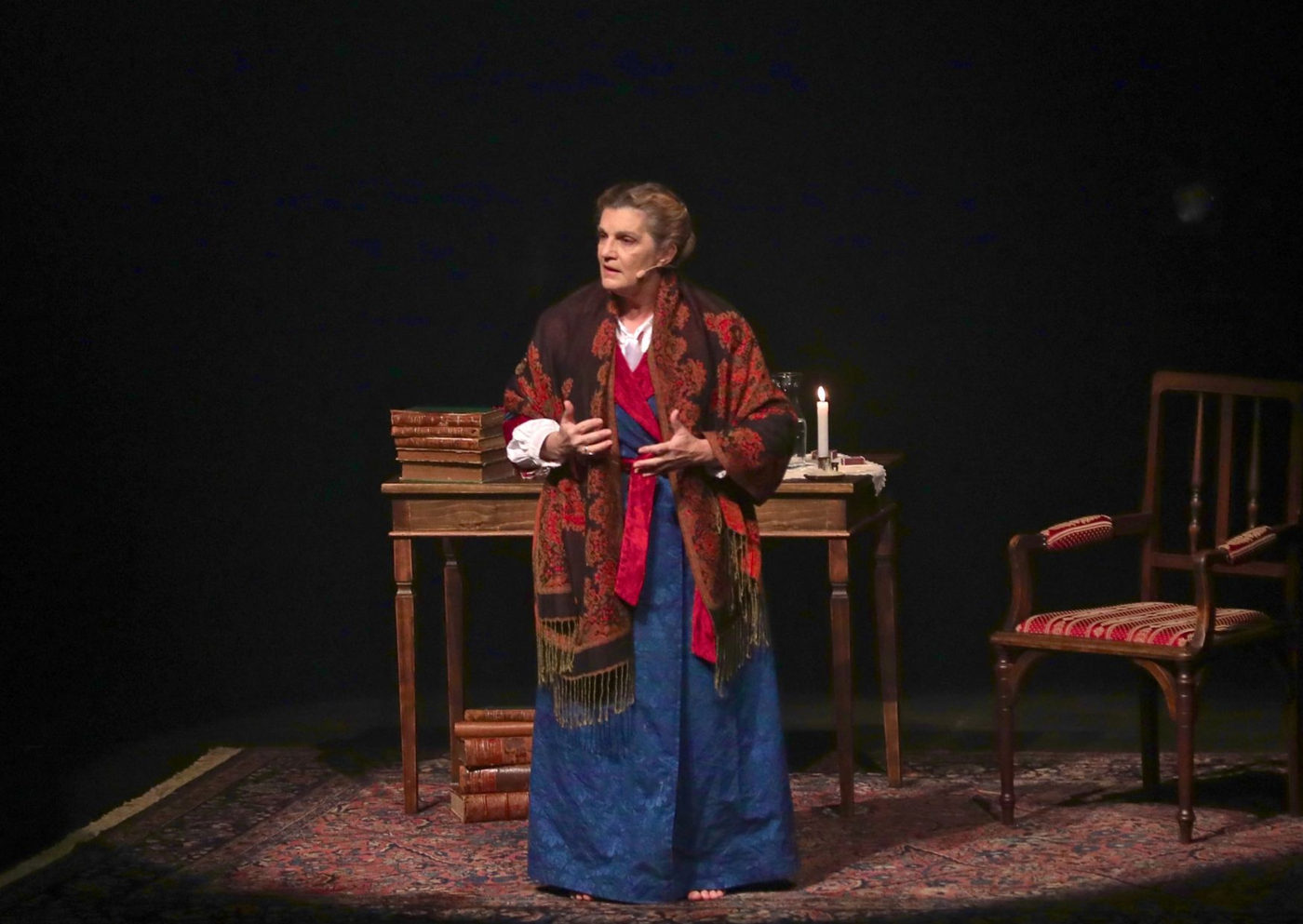 Espetáculo ”Helena Blavatsky, A Voz do Silêncio” retorna a São Paulo para curta temporada no Teatro-D-Jaraguá
